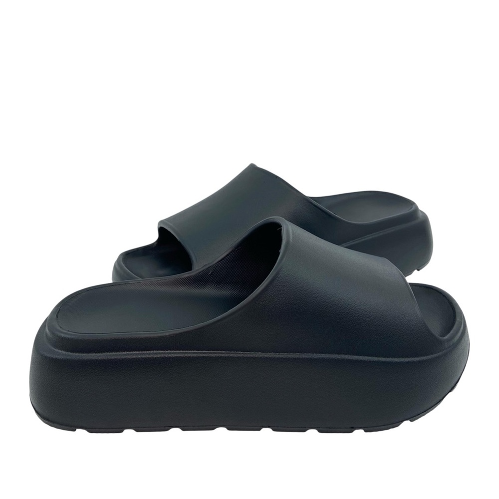 Platform Slides for Women EVA Sz 7 Thick Sole Slippers Non Slip Outdoor Sandals - Picture 2 of 6